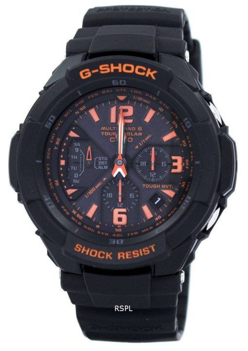 カシオ G ショック マルチバンド 6 厳しい太陽世界時間 GW-3000B-1 a メンズ腕時計