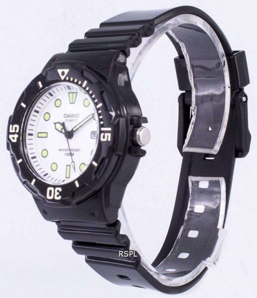 カシオ Enticer アナログ ホワイト ダイヤル LRW 200 H 7E1VDF LRW 200 H 7E1V レディース腕時計