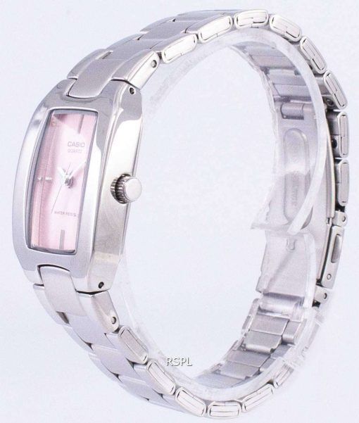 カシオ Enticer アナログ ピンク ダイアル LTP 1165A 4CDF LTP-1165A-4 C レディース腕時計