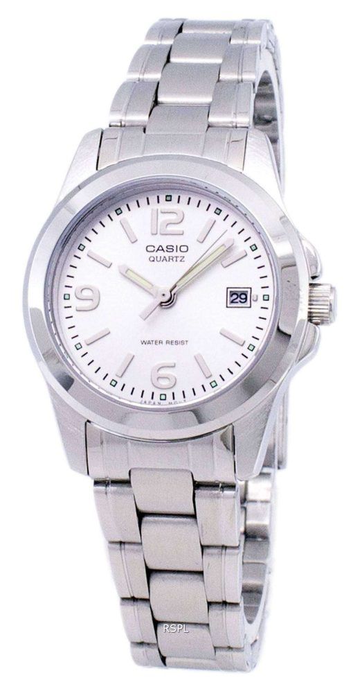 カシオ アナログ クオーツ ホワイト ダイヤル LTP-1215A-7ADF 7 a LTP-1215A レディース腕時計