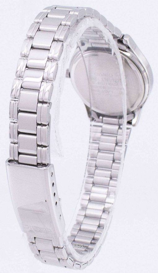 カシオ アナログ クオーツ ホワイト ダイヤル LTP 1275 D 7ADF 7 a LTP-1275 D レディース腕時計