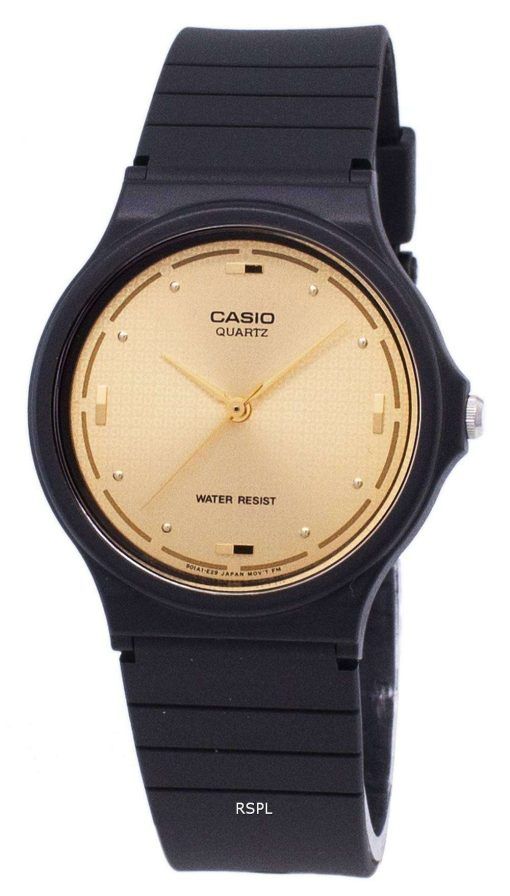 カシオ石英 Enticer アナログ ゴールド ダイヤル MQ 76 9ALDF MQ-76-9AL メンズ腕時計