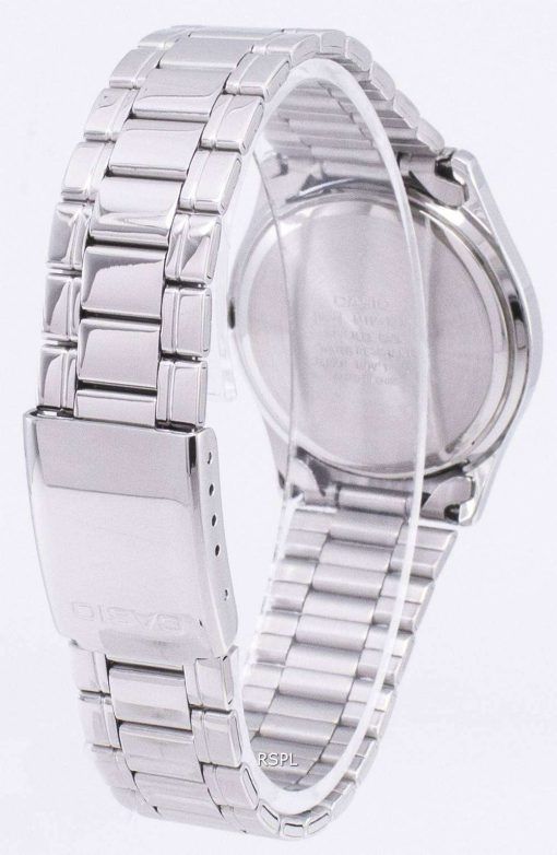 カシオ石英アナログ ホワイト ダイヤル MTP 1275 D 7ADF MTP 1275 D-7 a メンズ腕時計