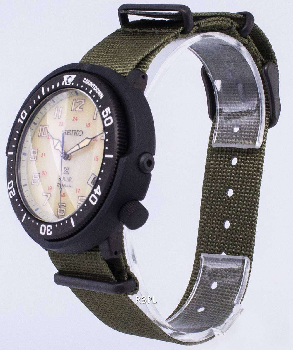 セイコー プロスペックス フィールド マスター太陽の 200 M SBDJ029