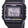 カシオ デジタル アラーム クロノグラフ W 215 H 1AVDF W 215 H 1AV ユニセックス腕時計