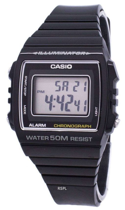 カシオ デジタル アラーム クロノグラフ W 215 H 1AVDF W 215 H 1AV ユニセックス腕時計