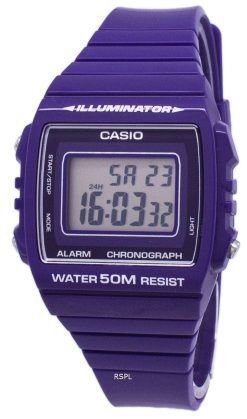 カシオ青少年デジタル アラーム クロノグラフ W 215 H 6AVDF W 215 H 6AV ユニセックス腕時計