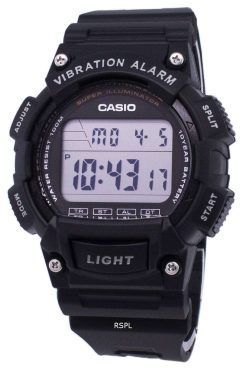 カシオ青年スーパー照明振動アラーム デジタル W736H 1AV W 736 H 1AV メンズ腕時計