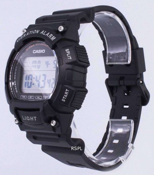 カシオ青年スーパー照明振動アラーム デジタル W736H 1AV W 736 H 1AV メンズ腕時計