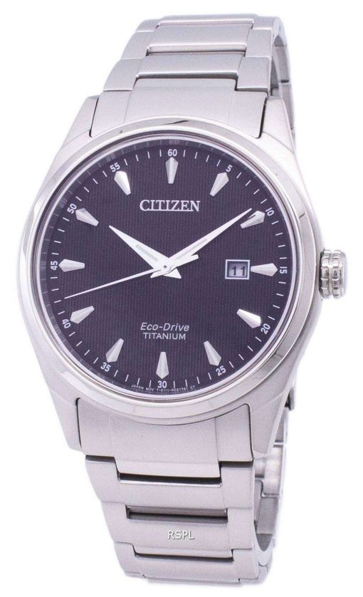 市民エコドライブ スーパー チタン BM7360 82E メンズ腕時計