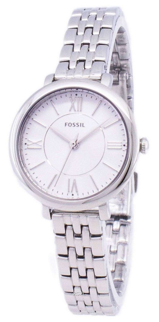 化石ジャクリーン ミニ水晶ステンレス鋼 ES3797 レディース腕時計