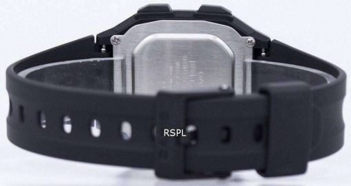 カシオ デジタル 5 アラーム デュアル タイム照明 F 201WA 9ADF F 201WA 9A メンズ腕時計