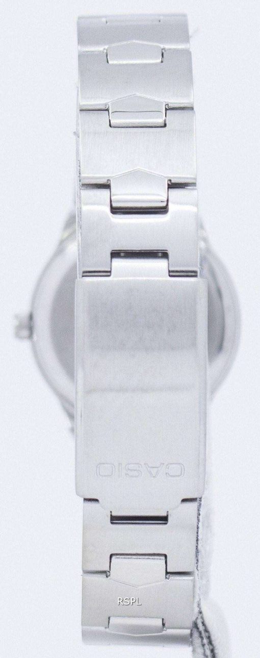 カシオ Enticer アナログ クオーツ ピンク ダイアル LTP 1241 D 4ADF LTP-1241 D-4 a レディース腕時計