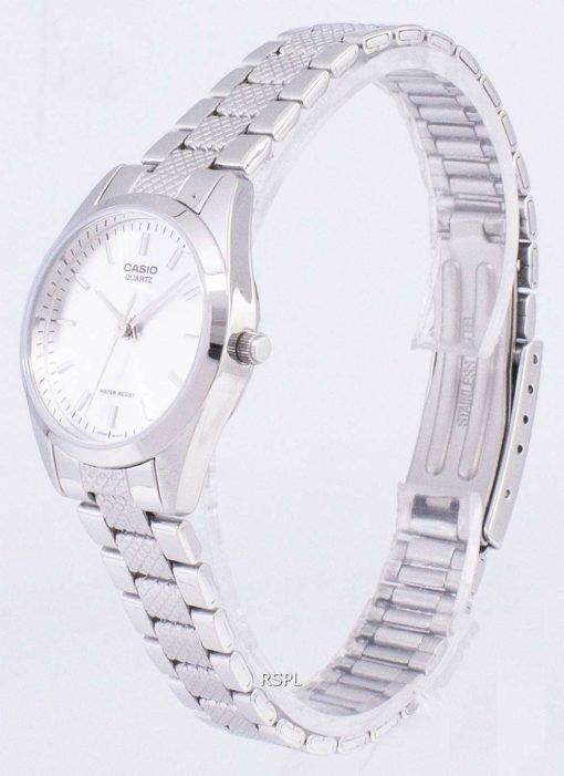 カシオ アナログ クオーツ ホワイト ダイヤル LTP 1274 D 7ADF 7 a LTP-1274 D レディース腕時計