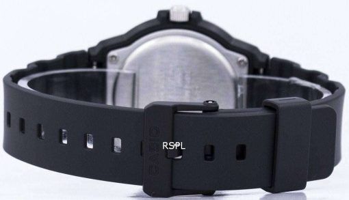 カシオ石英アナログ ブラック ダイヤル MRW 200 H 3BVDF MRW 200 H 3BV メンズ腕時計