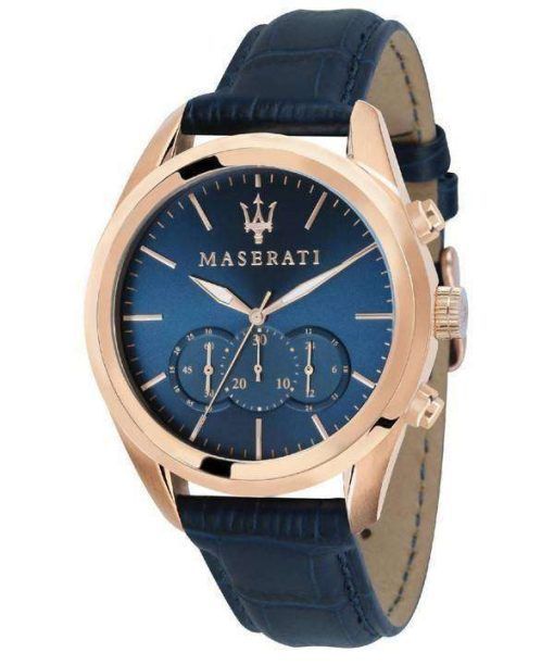 マセラティ Traguardo クロノグラフ クォーツ R8871612015 メンズ腕時計