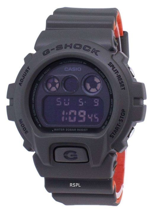 カシオ G-ショック照明クロノ 200 M デジタル DW 6900LU 3 DW6900LU 3 メンズ腕時計