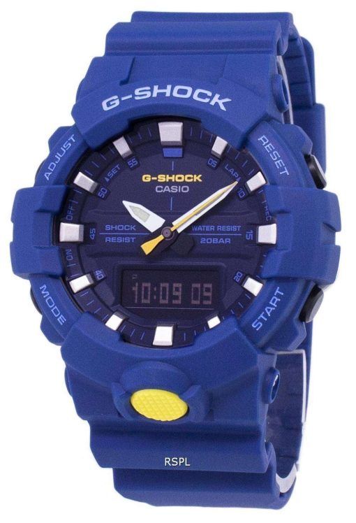 耐衝撃性カシオ G-ショック アナログ デジタル 200 M GA-800SC-2 a GA800SC-2 a メンズ腕時計