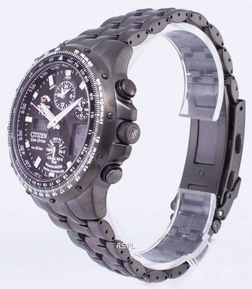 市民プロマスター エコ ・ ドライブ パワー リザーブ電波 200 M JY0039 58E メンズ腕時計