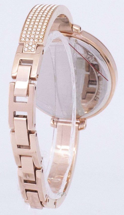 ミハエル Kors エミリア水晶ダイヤモンド アクセント MK3785 レディース腕時計