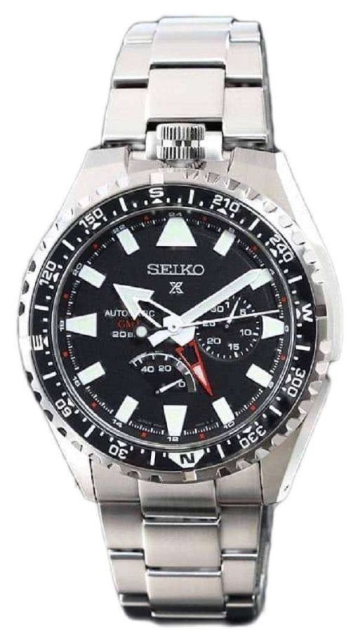 セイコー プロスペックス SBEJ001 マスター GMT パワー リザーブ 200 M 日本製メンズ腕時計