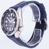 水色の革ストラップ メンズ腕時計セイコー自動 SKX007J1 LS13 ダイバー 200 M 日本