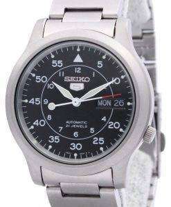 セイコー 5 自動 SNK809K1 SNK809K snk809 腕時計を 21 宝石メンズ腕時計