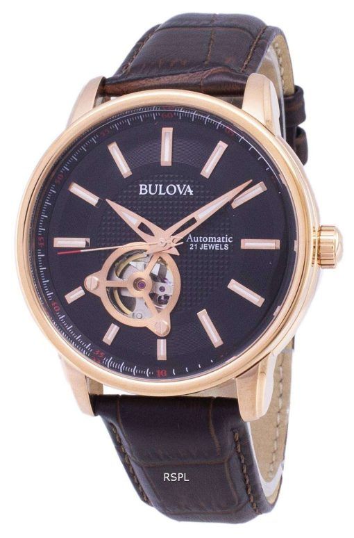 ブローバ自動 97A109 アナログ メンズ腕時計
