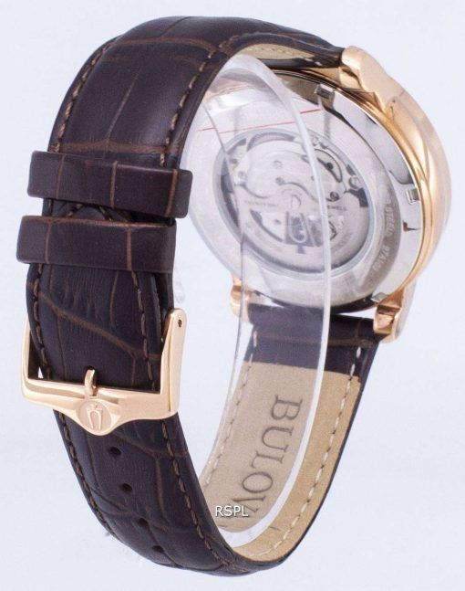 ブローバ自動 97A109 アナログ メンズ腕時計