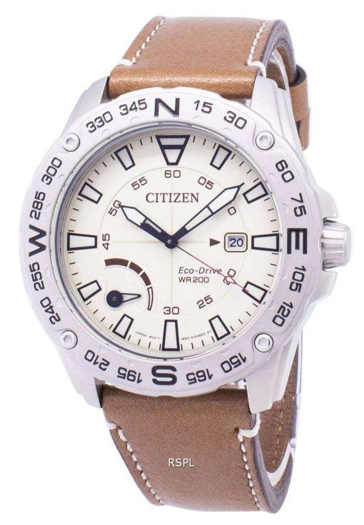 市民エコドライブ AW7040 02A パワー リザーブ 200 M メンズ腕時計