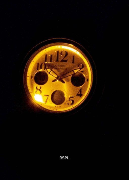 カシオベビー-G BGA 150PG 5B1 耐衝撃性照明女性の腕時計