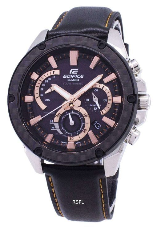 カシオエディフィス EQ 910 L 1AV ソーラー クロノグラフ メンズ腕時計