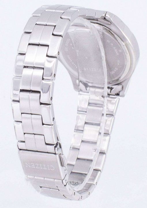 市民石英 EU6080-58 D ダイヤモンド アクセント レディース腕時計