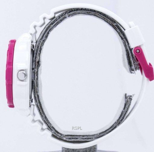カシオ アナログ ホット ピンク ホワイト ダイヤル LRW 200 H 4BVDF LRW 200 H 4BV レディース腕時計
