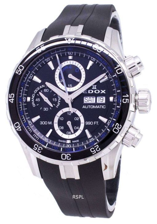 Edox グランドオー シャン 011233BUCANBUN 01123 3BUCA NBUN クロノグラフ 300 M メンズ腕時計