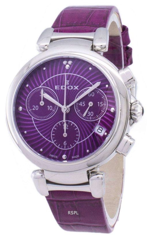 Edox LaPassion 102203CROIN 10220 3 ROIN クロノグラフ クォーツ レディース腕時計