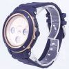 カシオベビー-G BGA 150PG 2B1 照明アナログ デジタル女性の腕時計