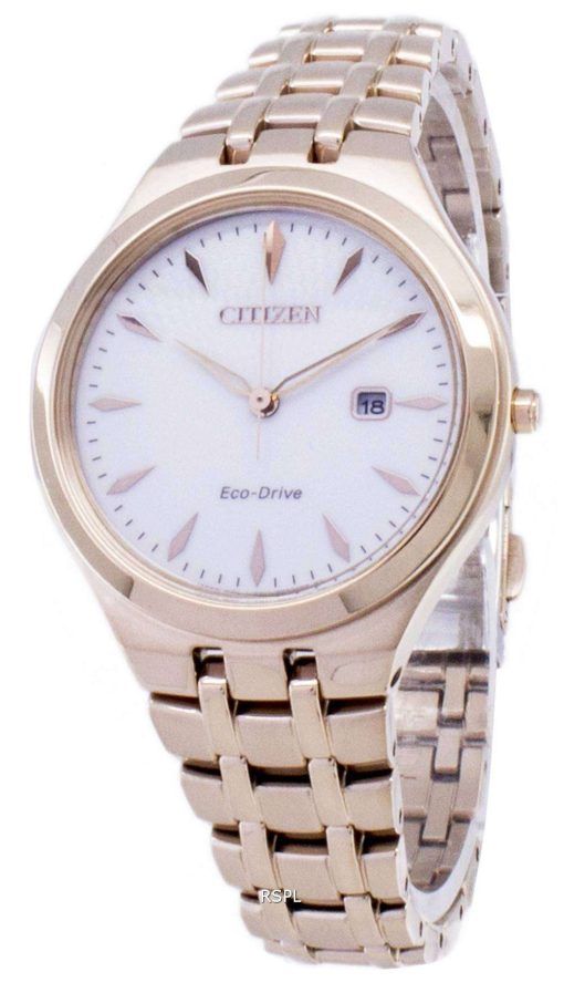 市民エコ ・ ドライブ EW2493-81B アナログ レディース腕時計