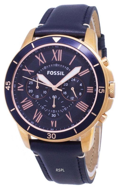 化石グラント スポーツ クロノグラフ クォーツ FS5237 メンズ腕時計