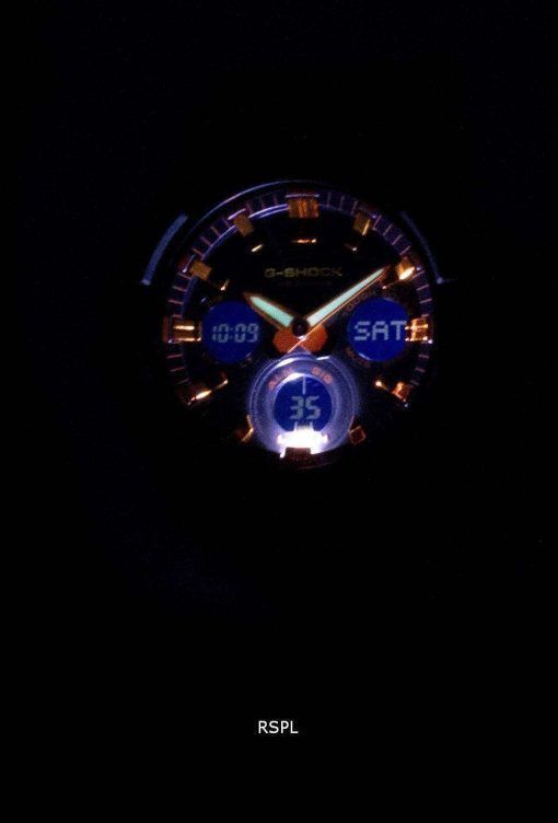 カシオ G-ショックのガス-100BR-1 a GAS100BR-1 a 照明アナログ デジタル 200 M メンズ腕時計