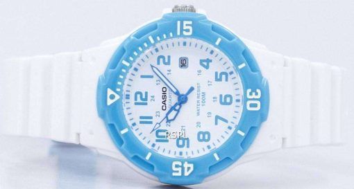 カシオ アナログ ホワイト ダイヤル LRW 200 H 2BVDF LRW 200 H 2BV レディース腕時計