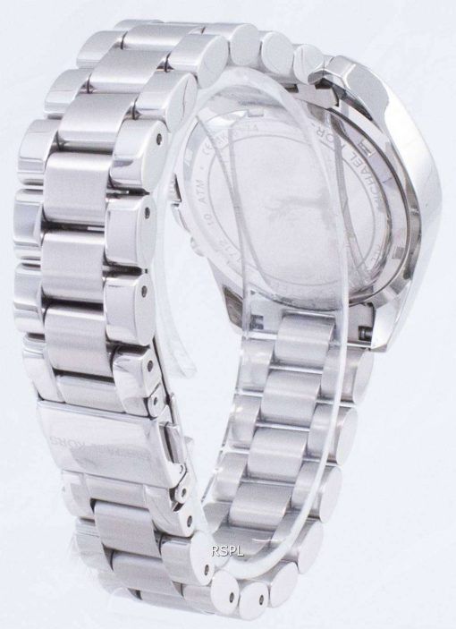 Michael Kors ブラッド ショー クロノグラフ シルバー ダイヤル MK6174 レディース腕時計