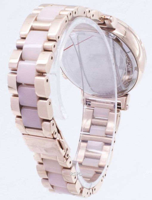 マイケル Kors ソフィー クロノグラフ クォーツ ダイヤモンド アクセント MK6560 レディース腕時計