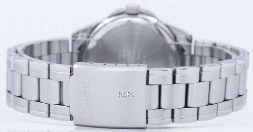 カシオ石英アナログ ブラック ダイアル ステンレス MTP 1215A 1A2DF MTP 1215A-1 a 2 メンズ腕時計