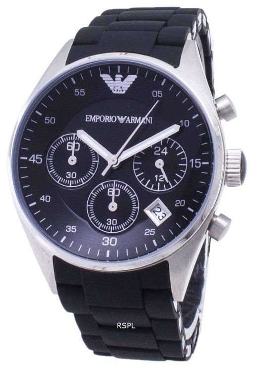 エンポリオ アルマーニ クロノグラフ クオーツ AR5868 ユニセックス腕時計