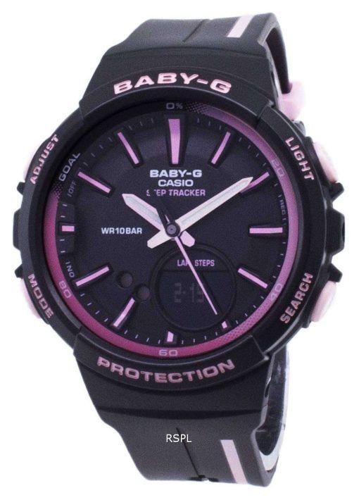 カシオベビー-G BGS-100RT-1 a BGS100RT-1 a ステップ トラッカー アナログ デジタル レディース腕時計