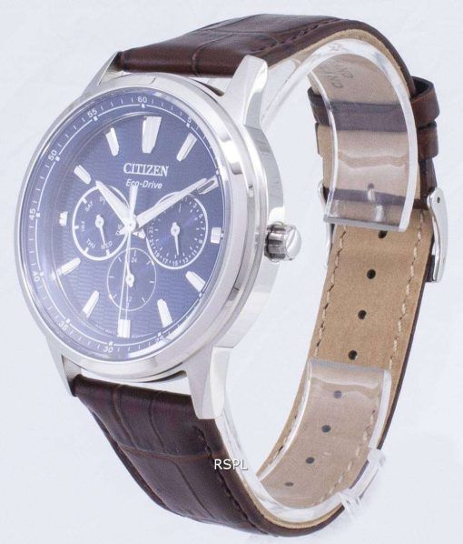市民エコ ・ ドライブ BU2070-12 L クロノグラフ アナログ メンズ腕時計