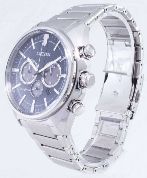 市民エコ ・ ドライブ CA4280-53 L クロノグラフ アナログ メンズ腕時計
