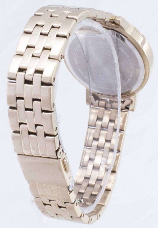 市民石英 EL3043 81 X アナログ ダイヤモンド アクセント レディース腕時計