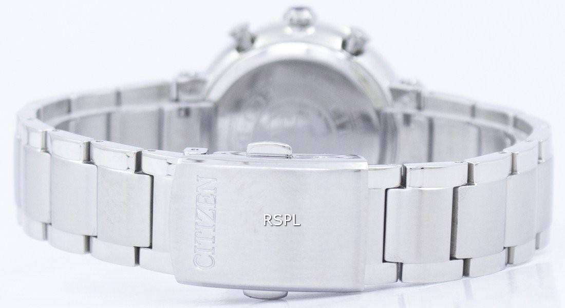 シチズン エコ ・ ドライブ FB1200 51A レディース クロノグラフウォッチ